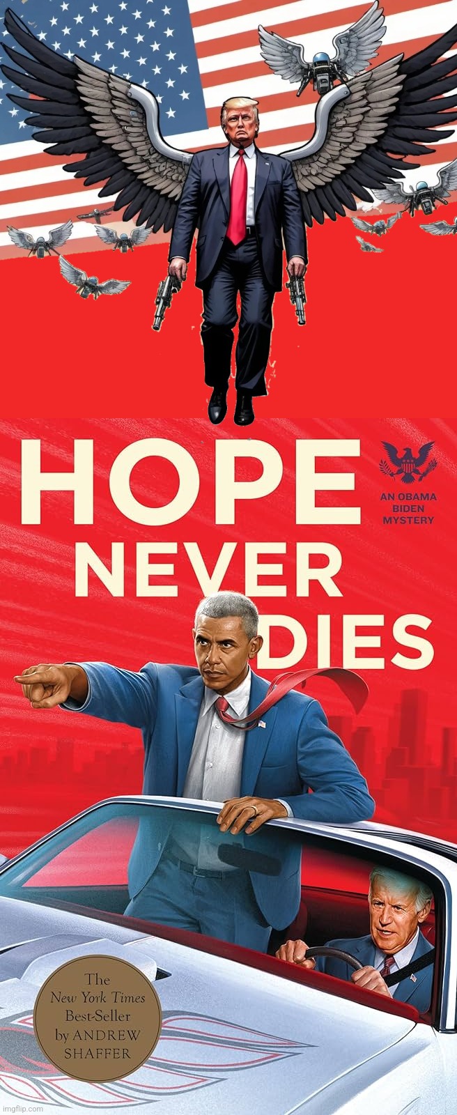 Random Election Collage | image tagged in election 2024,trump,obama,biden,hope never dies,where's rfk jr | made w/ Imgflip meme maker