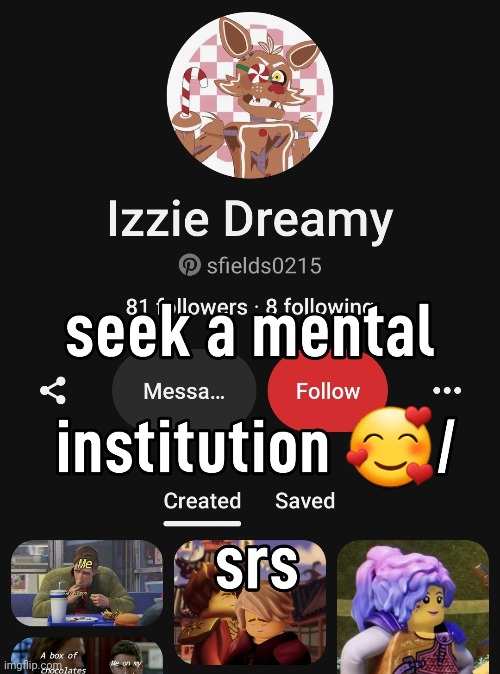 reason in comment | made w/ Imgflip meme maker