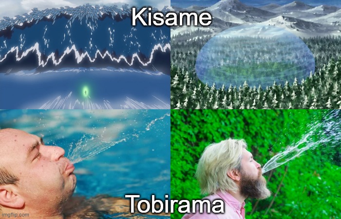 Kisame; Tobirama | made w/ Imgflip meme maker