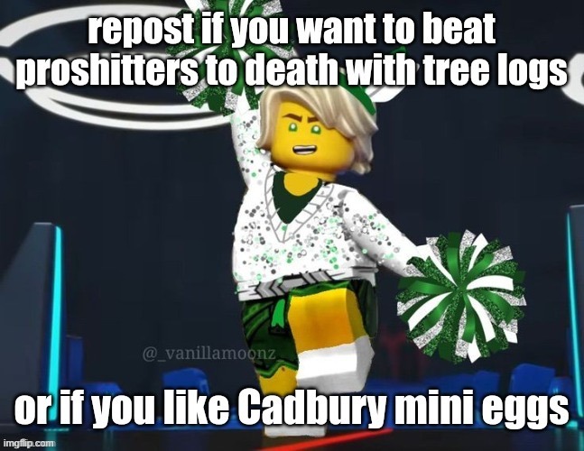 idk wqat a proshitter is I just like cadbury eggs | made w/ Imgflip meme maker