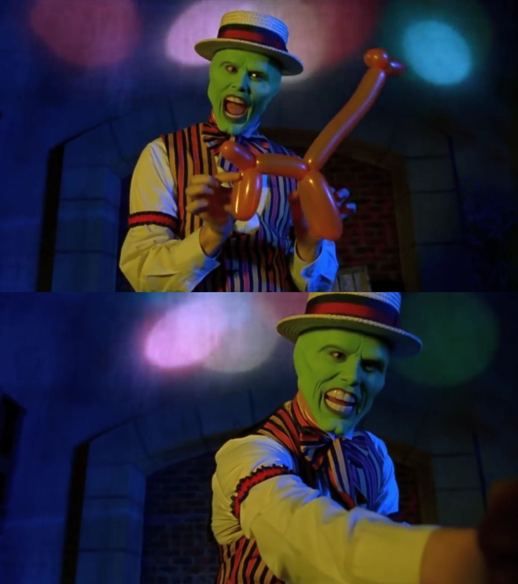 High Quality the mask fuck off Blank Meme Template