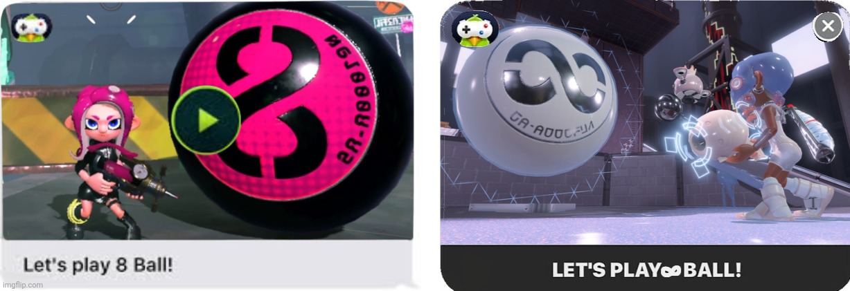 Nah. Who'd win. | image tagged in let's play 8 ball,let's play infinite ball | made w/ Imgflip meme maker