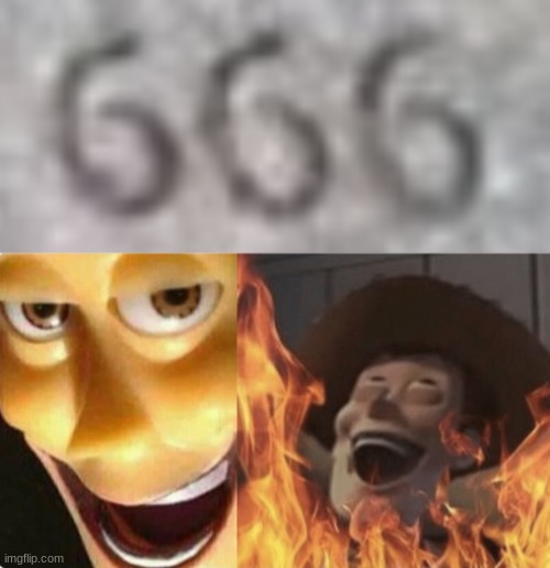 image tagged in satanic woody no spacing | made w/ Imgflip meme maker