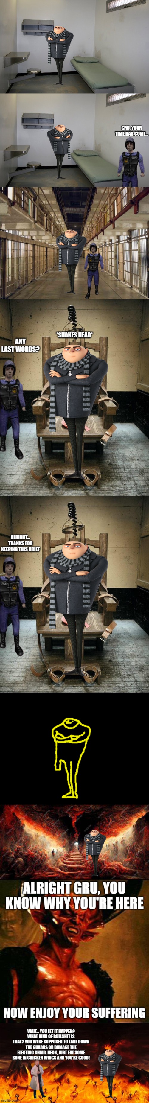 Gru's Execution | made w/ Imgflip meme maker