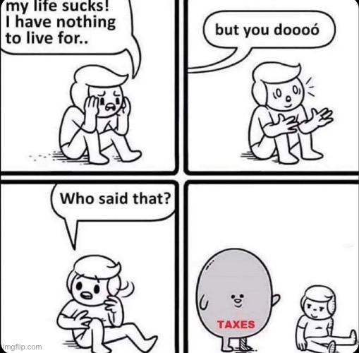 Taxes? More like let’s give half of our hard earned money to Ukraine! | image tagged in taxes | made w/ Imgflip meme maker