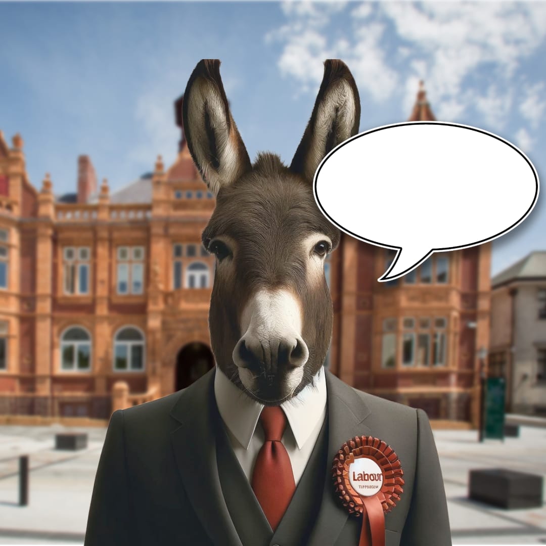 Labour donkey Blank Meme Template