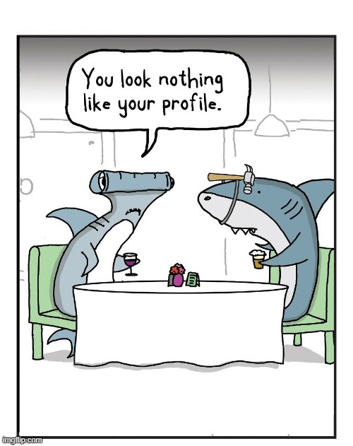 Shark Dating | image tagged in comics | made w/ Imgflip meme maker