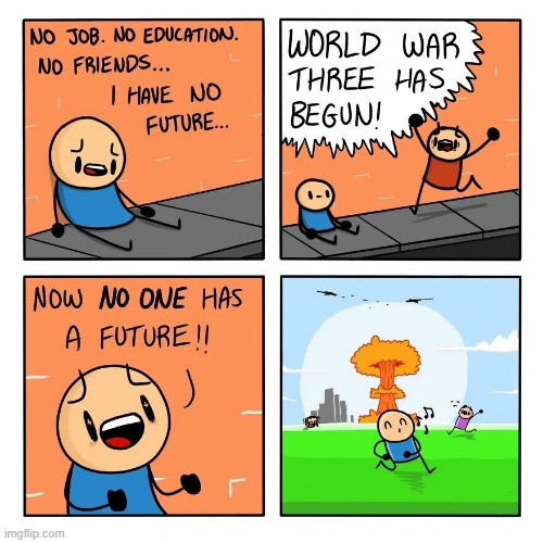 WWIII | image tagged in comics | made w/ Imgflip meme maker