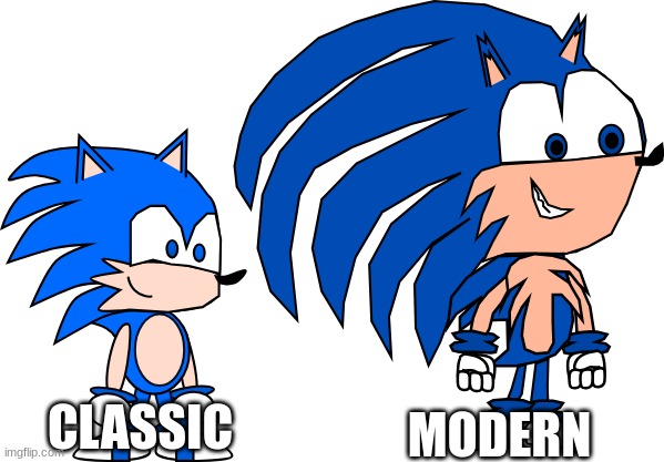 CLASSIC AND MODERN OLD STH4 | MODERN; CLASSIC | made w/ Imgflip meme maker