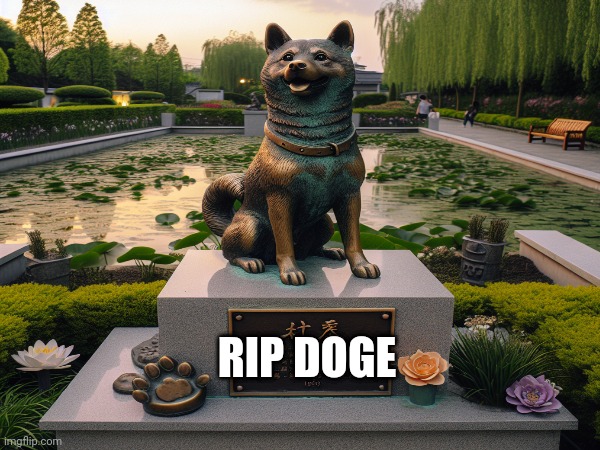 Idk why it's in japanese | RIP DOGE | made w/ Imgflip meme maker