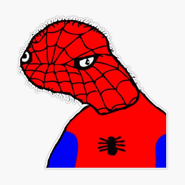 Spiderman Mask meme Blank Meme Template