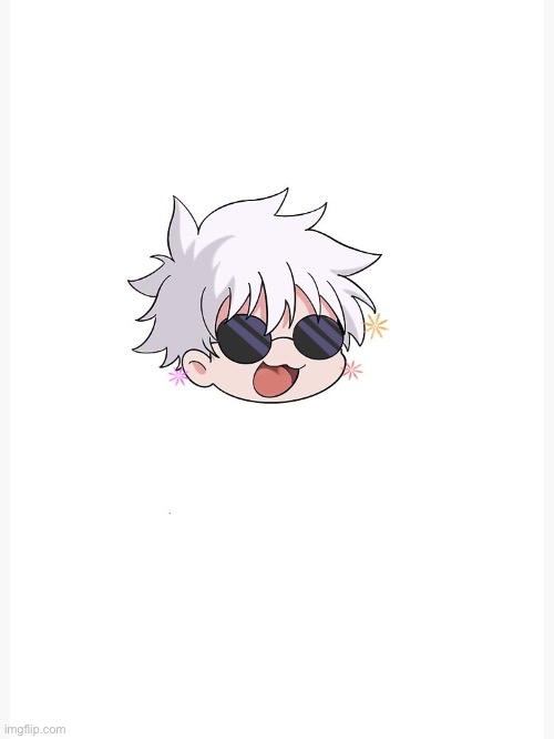 Chibi Gojo template - Imgflip