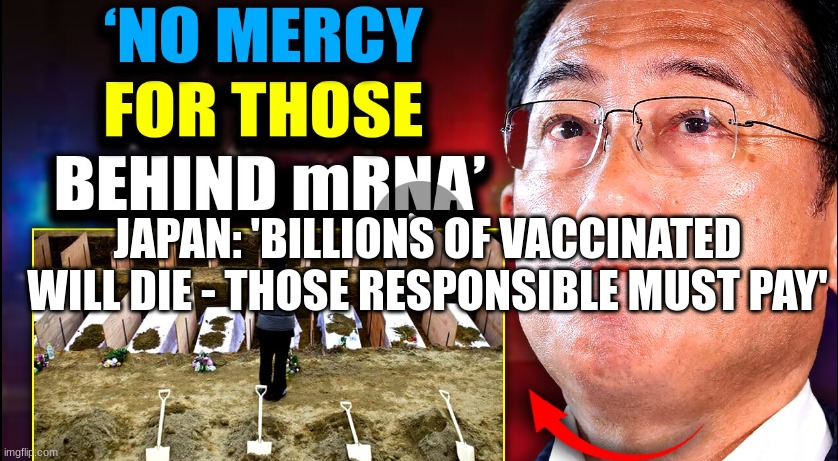 Japan: 'Billions of Vaccinated Will Die - Those Responsible Must Pay' (Video) 