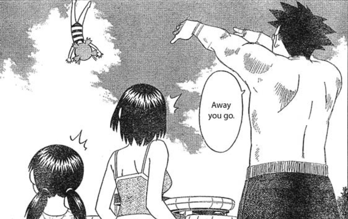 Yotsuba& Yeet Blank Meme Template