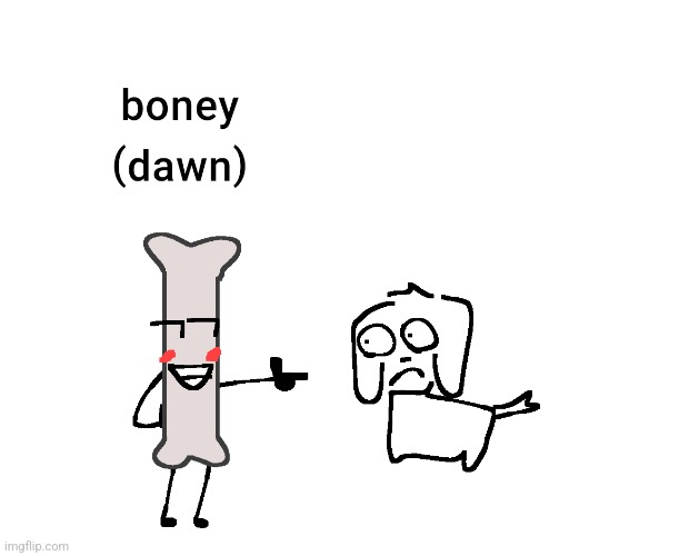 This is boney, she is sexually attracted to dogs (yes I know, very accurate) | made w/ Imgflip meme maker