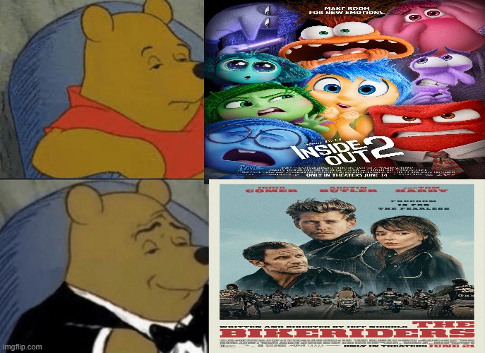 don't support a worthless sequel just support the focus features movie instead #supportoriginality | image tagged in memes,tuxedo winnie the pooh,focus features | made w/ Imgflip meme maker