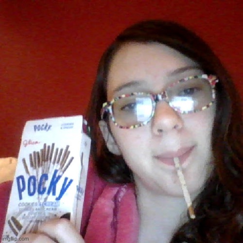 Lily's Pocky | image tagged in lily's pocky | made w/ Imgflip meme maker