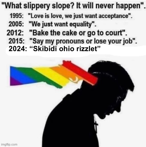 2024: “Skibidi ohio rizzlet” | made w/ Imgflip meme maker
