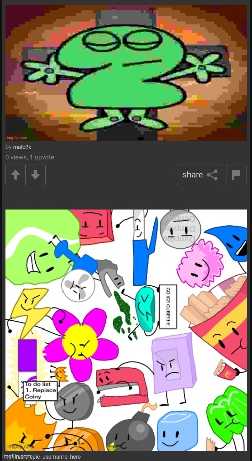 Duality of BFDI fans | made w/ Imgflip meme maker