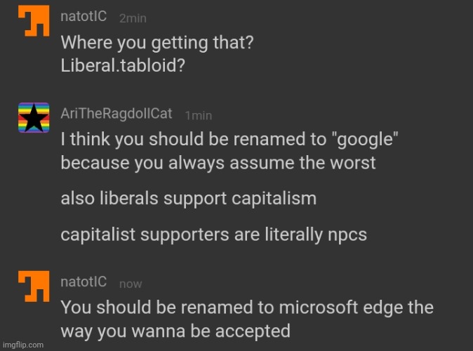 She said "communists have higher iq" | made w/ Imgflip meme maker