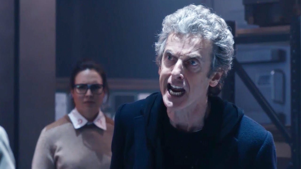 High Quality Dr Who Peter Capaldi Angry Blank Meme Template
