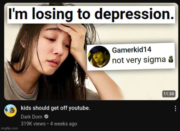 istg dark dom posts the same thing every day | made w/ Imgflip meme maker