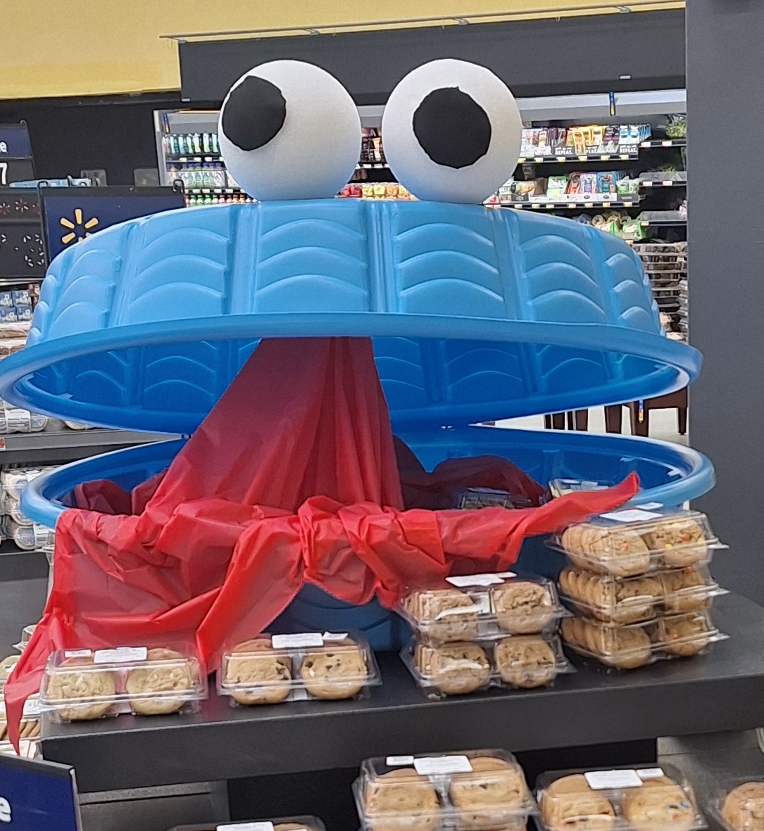 Cookie monster Blank Meme Template