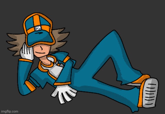 This is deadass the closest thing we have to "questionable art" of a Slap happy rhythm busters character | made w/ Imgflip meme maker