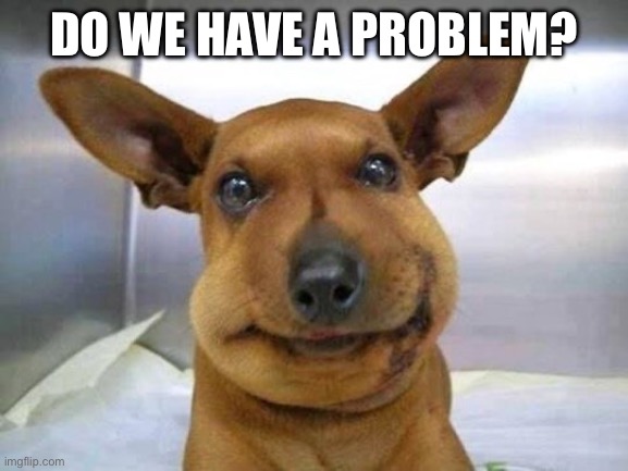 DO WE HAVE A PROBLEM? | made w/ Imgflip meme maker