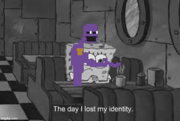 The day I lost my identity | image tagged in the day i lost my identity | made w/ Imgflip meme maker