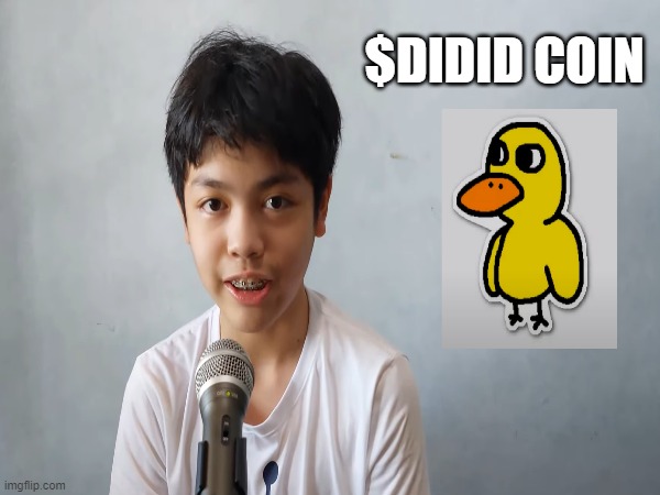 How a 13-Year-Old Kid from Indonesia Can Make His Own Memecoin (Zeus Damora Astono) | $DIDID COIN | image tagged in didid coin,bitcoin,meme coin,indonesia,binance,zeus | made w/ Imgflip meme maker