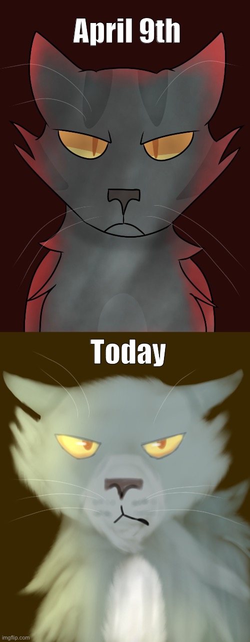 Ashstar Redraw but more realistic | April 9th; Today | made w/ Imgflip meme maker