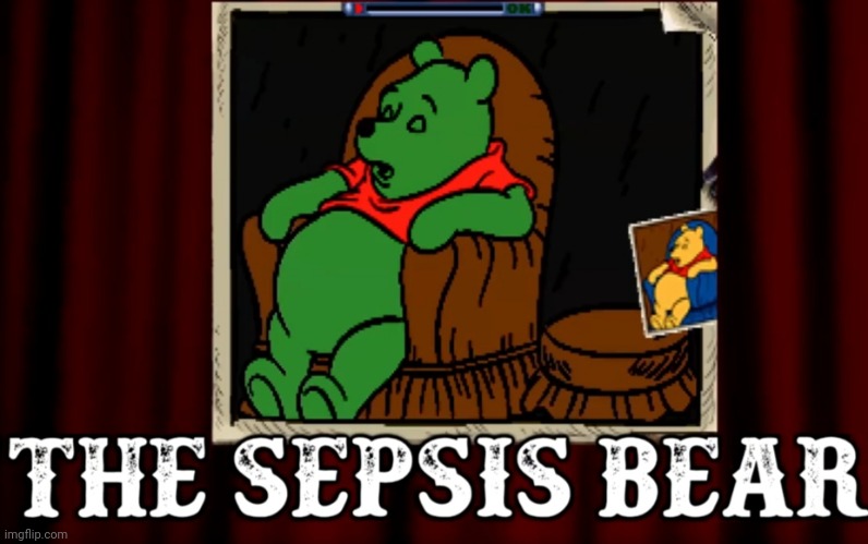 The sepsis bear | made w/ Imgflip meme maker
