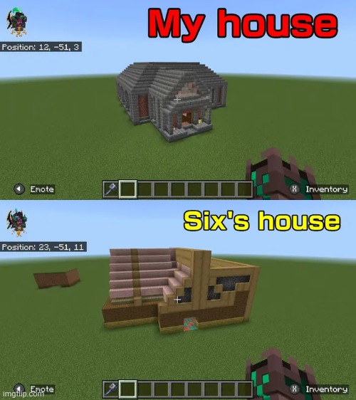 :} | image tagged in minecraft,gaming,video games,nintendo switch,screenshots,multiplayer | made w/ Imgflip meme maker