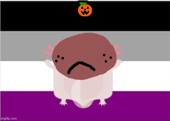 asexual flag | 🎃 | made w/ Imgflip meme maker