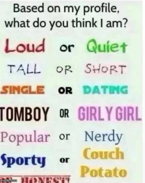 repost on what you think | image tagged in based on my profile what do you think i am | made w/ Imgflip meme maker