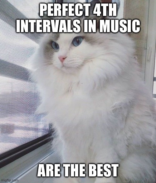 Do you agree | PERFECT 4TH INTERVALS IN MUSIC; ARE THE BEST | made w/ Imgflip meme maker