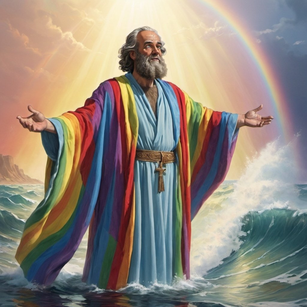 High Quality Gay Moses Blank Meme Template