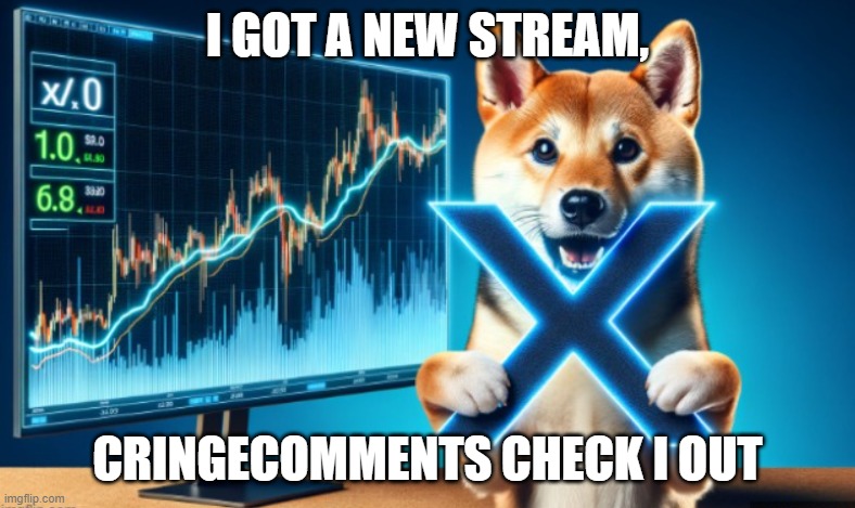 https://imgflip.com/m/Cringecomments | I GOT A NEW STREAM, CRINGECOMMENTS CHECK I OUT | image tagged in doge nocement | made w/ Imgflip meme maker