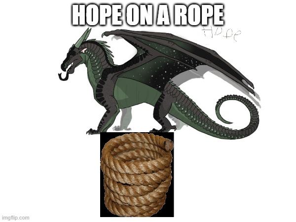 HOPE ON A ROPE | made w/ Imgflip meme maker