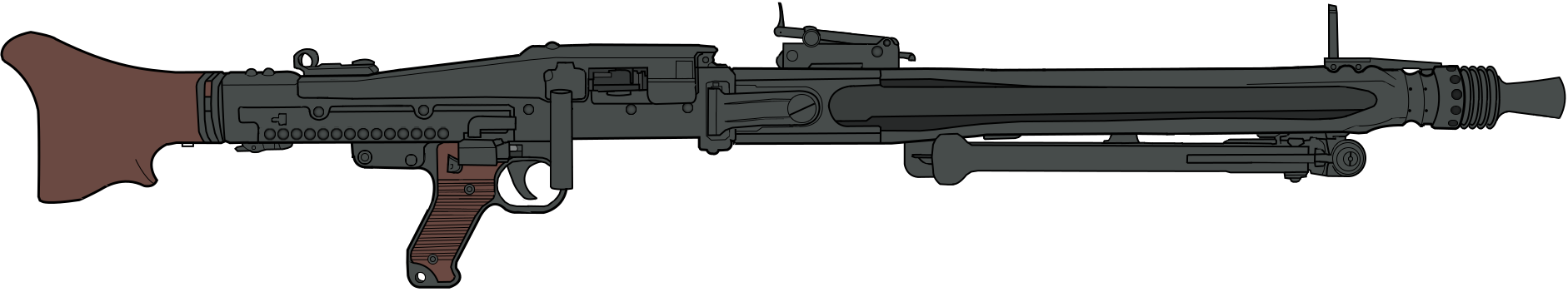 High Quality MG-42 Blank Meme Template