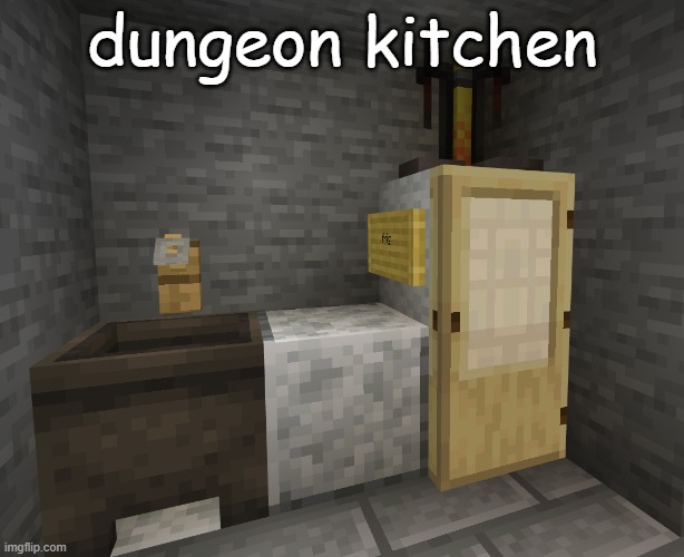 dungeon kitchen | made w/ Imgflip meme maker