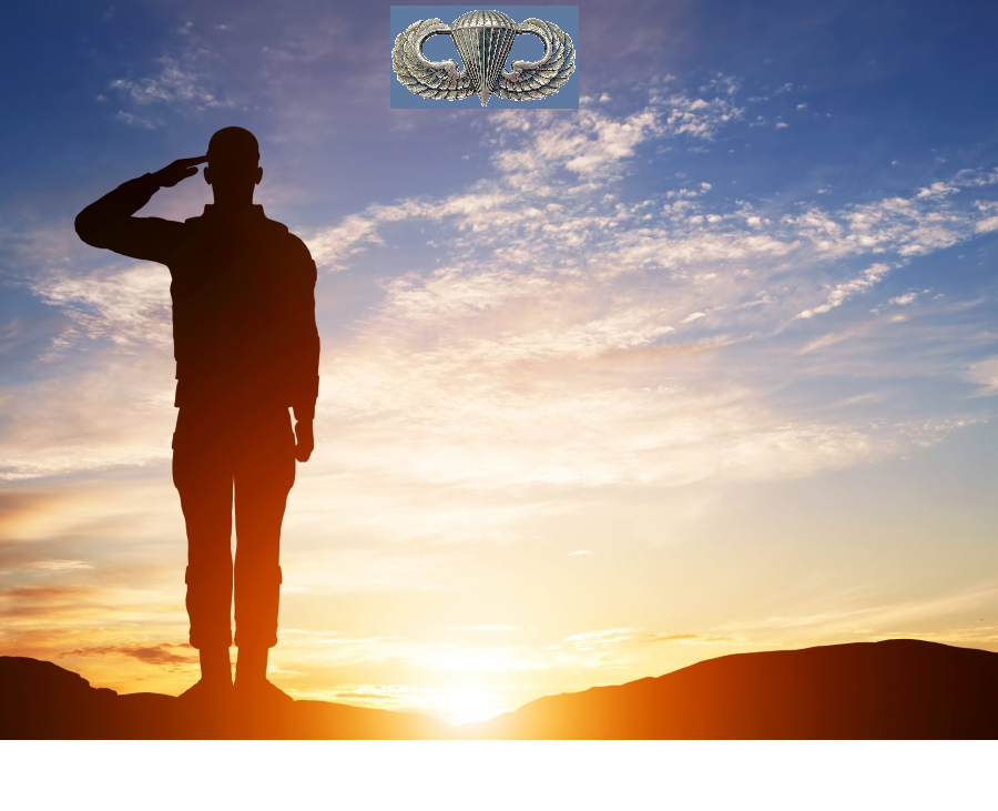 High Quality Airborne Salute Blank Meme Template