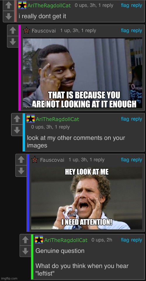 Even the politics users are roasting her | made w/ Imgflip meme maker
