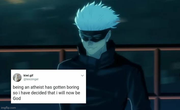 Rare atheist W | made w/ Imgflip meme maker
