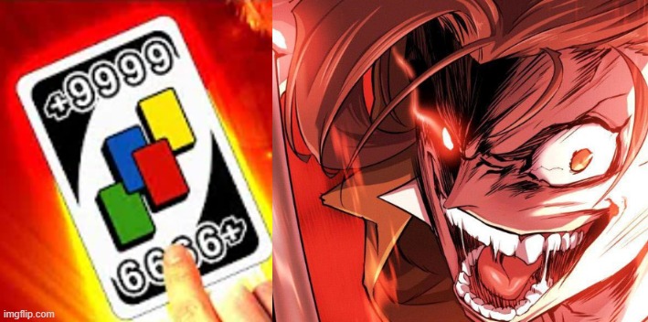 lloyd playing uno | image tagged in 9999,evil,lloyd | made w/ Imgflip meme maker