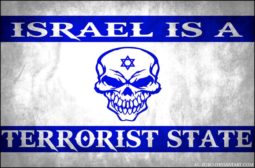 High Quality Israel is a Terrorist State Blank Meme Template