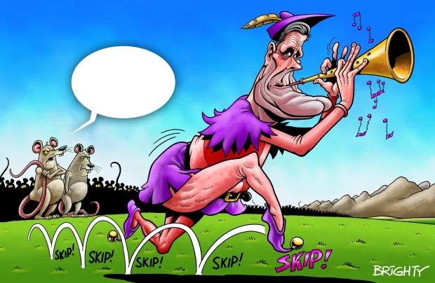 Starmer pied piper Blank Meme Template