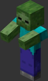 Minecraft Zombie | image tagged in minecraft zombie | made w/ Imgflip meme maker