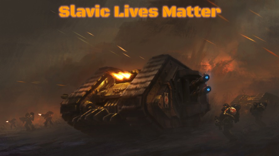 Slavic Land Raider | Slavic Lives Matter | image tagged in slavic land raider,slavic | made w/ Imgflip meme maker